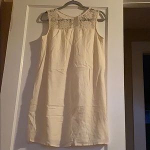 NWT Old Navy ivory lace dress